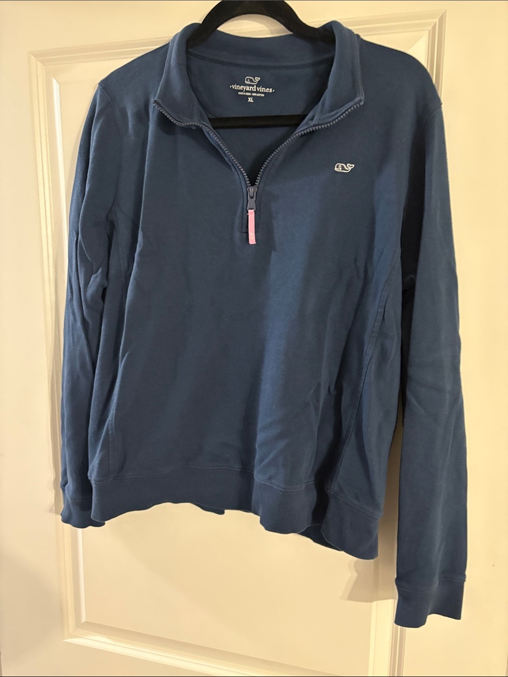 Vineyard Vines Men's Slate Blue Half-Zip Pullover